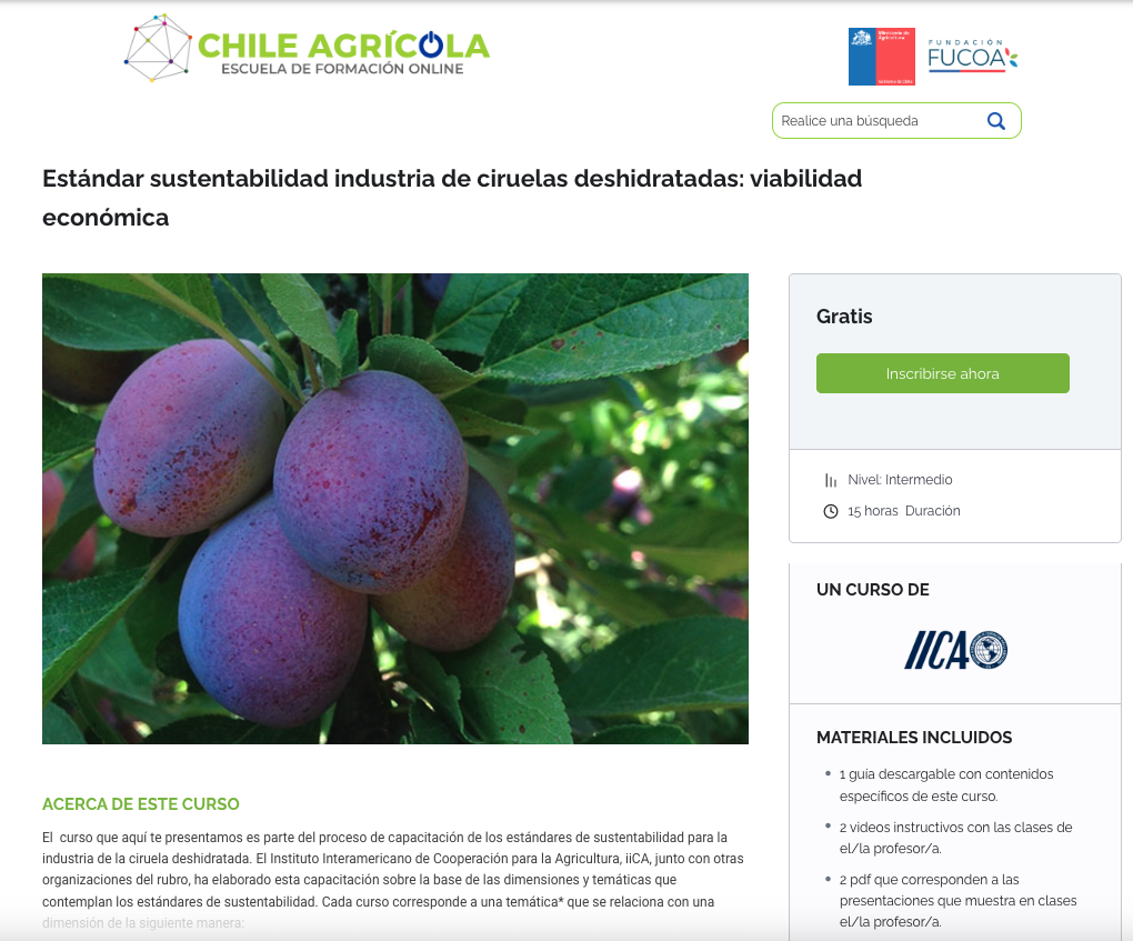 Curso: viabilidad económica